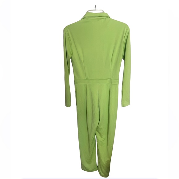 MELODY ESHANI SS19 green matcha explorer jumpsuit size small - Picture 7 of 9